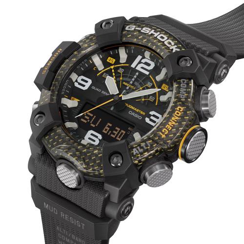 CASIO G-SHOCK 藍牙連線強悍多功能雙顯腕錶GG-B100Y-1A|預購錶款