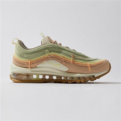 Nike Air Max 97 女鞋 綠色 黃色 粉色 復古 流線 破壞 拼接 氣墊 運動 休閒鞋 DQ5073-381