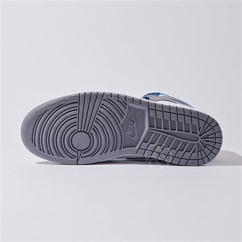 Nike Jordan 1 Retro High OG True Blue 男鞋藍白色喬丹運動休閒