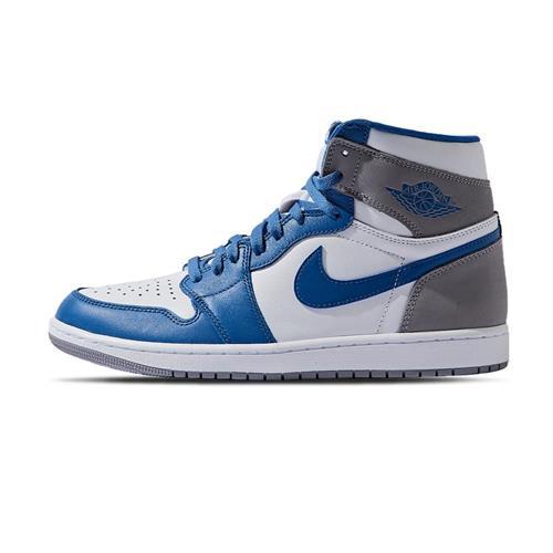 Nike Jordan 1 Retro High OG True Blue 男鞋藍白色喬丹運動休閒鞋