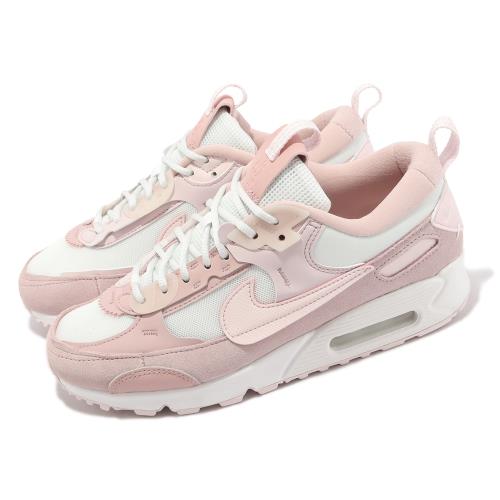 Nike 休閒鞋Wmns Air Max 90 Futura 女鞋粉色白緩震氣墊經典鞋DM9922