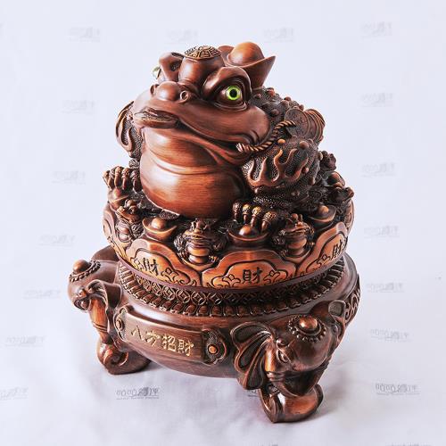 咕咕好運GoodGoodLuck】新開運旺財三腳蟾蜍｜《含開光》招財｜守財｜旺