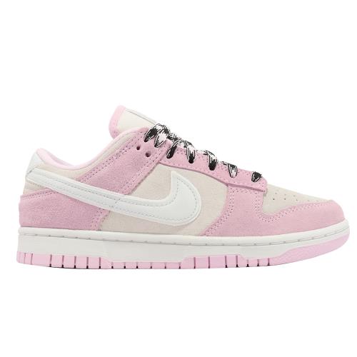 Nike Wmns Dunk Low LX Pink Foam 粉紅 麂皮 休閒鞋 女鞋 DV3054-600