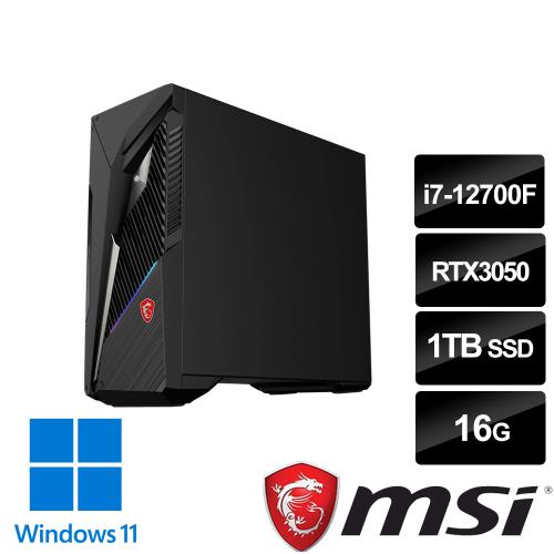 msi微星 Infinite S3 12TH-622TW 電競桌機 (i7-12700F/16G/1T SSD/RTX3050-8G/Win11)