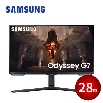 SAMSUNG 28吋 Odyssey G7 平面電競顯示器 S28BG700EC
