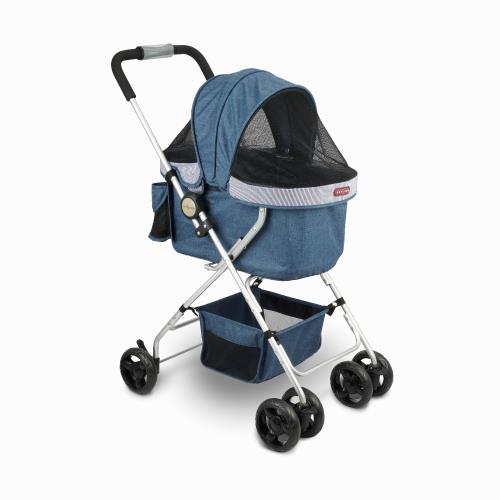 沛德奧Petstro寵物推車-410PA -AIR系列 (巴黎藍) -(慈濟共善)