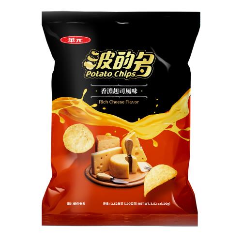 華元 波的多洋芋片100g-香濃起司風味