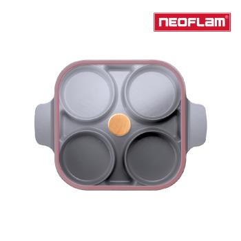 NEOFLAM Steam Plus Pan雙耳烹飪神器&玻璃蓋-FIKA PINK-慈濟共善