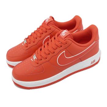 Nike 休閒鞋 Air Force 1 07 紅 白 男鞋 AF1 Picante Red 低筒 DV0788-600