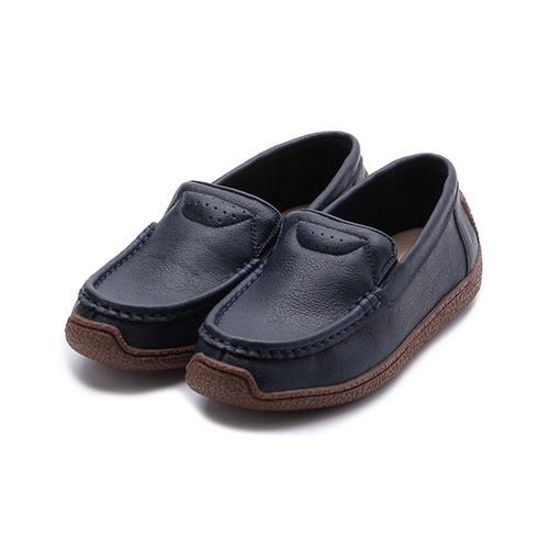 RIN RIN 素面縫線套式鞋 藍 女鞋 鞋全家福