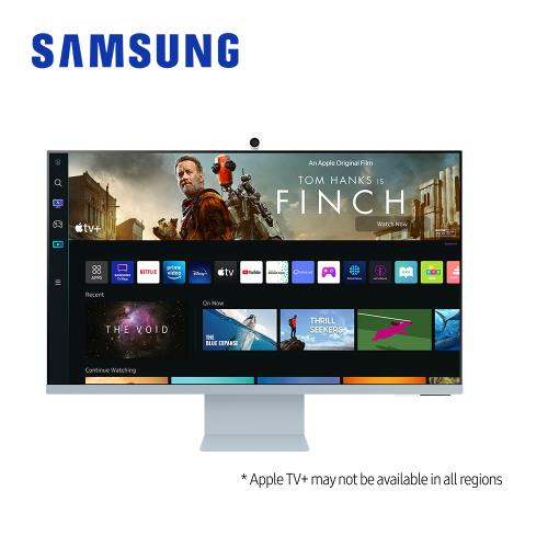 SAMSUNG 32吋 智慧聯網螢幕 M8 (2022) S32BM80BUC 夕霧藍