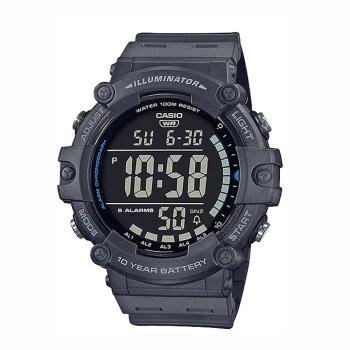 CASIO 卡西歐 清楚大錶徑10年電池防水運動電子錶 AE-1500WH-8B