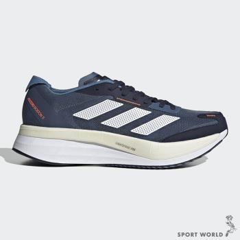 Adidas 男鞋 慢跑鞋 Adizero Boston 11 藍【運動世界】GX6653