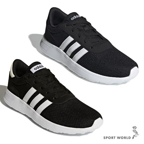 Adidas Lite Racer 男鞋 女鞋 慢跑 休閒 網布 透氣 黑 BB9774/EH1323/EH1326【運動世界】