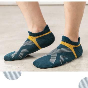 【DR.WOW】 X型強氣墊防磨足弓船型襪 機能襪 足弓襪 運動襪-12雙