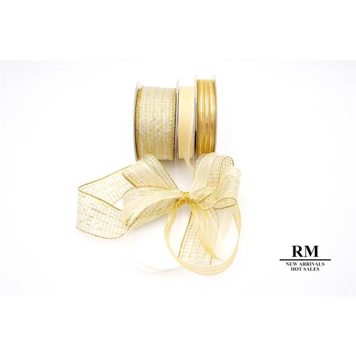 特惠套組金色時代配色套組/禮盒包裝/蝴蝶結/手工材料/緞帶用途/緞帶批發