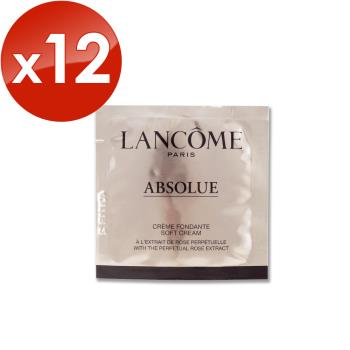 【LANCOME 蘭蔻】絕對完美黃金玫瑰修護乳霜 1ml x 12