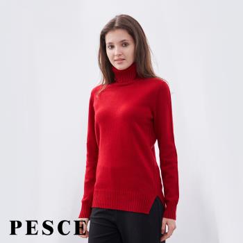 【PESCE】 cashmere 長袖上衣 義大利品牌 TW-932