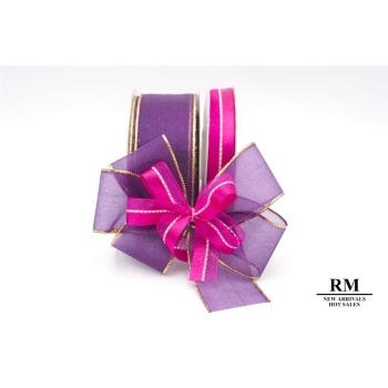 特惠套組深紫色的魅力配色套組/禮盒包裝/蝴蝶結/手工材料/緞帶用途/緞帶批發
