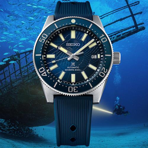 SEIKO精工 PROSPEX愛海洋系列 水中考古 潛水機械腕錶 (8L35-01R0B/SLA065J1) SK044