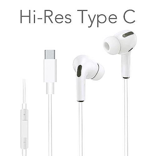 【bono】Hi-Res抗噪高音質 Type C 插頭耳機(入耳式/線控/有線耳機)