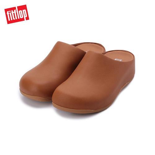 FITFLOP SHUV LEATHER 木屐鞋 駝 6211-13763 男鞋