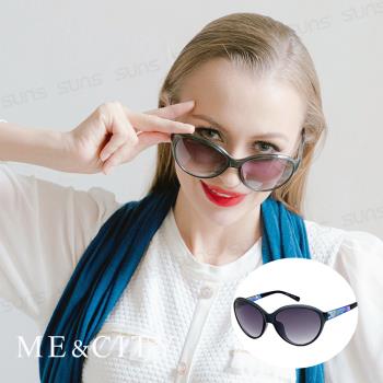ME&CITY 低調炫彩時尚太陽眼鏡 抗UV400 (ME 22005 C01)