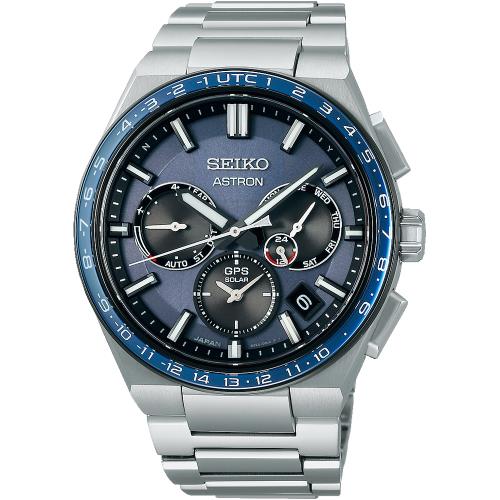 SEIKO 精工Astron 大谷翔平廣告款SSH109J1 GPS衛星定位雙時區鈦金屬