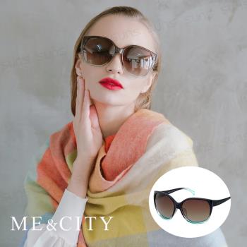 ME&CITY 摩登時尚大框偏光太陽眼鏡 抗UV400 (ME 120023 F102)