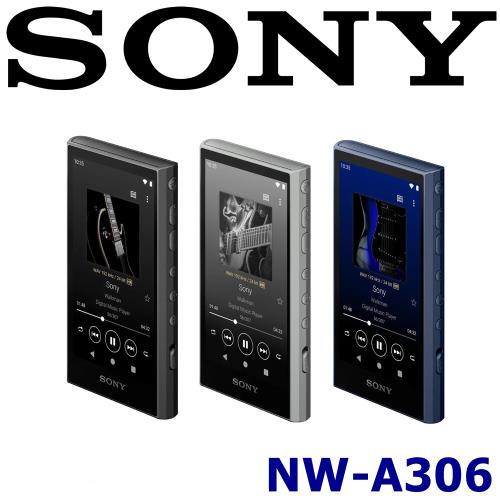 SONY NW-A306 (送原廠矽膠保護套2/25止) 袖珍便攜好音質觸控螢幕音樂