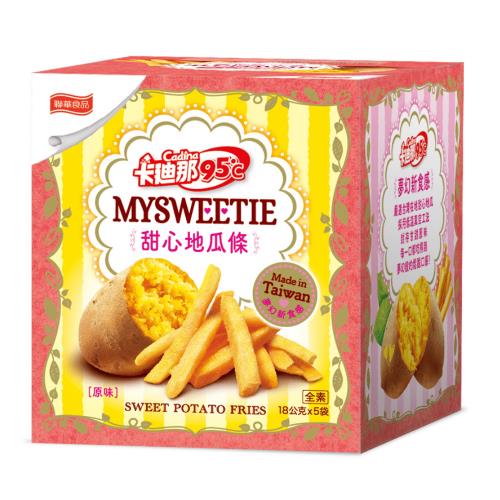 【卡迪那95℃】甜心地瓜條原味(18gX5包)
