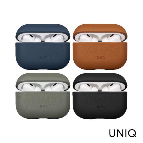 UNIQ AirPods Pro 2代 2022 Terra 手工真皮收納保護套 附掛繩