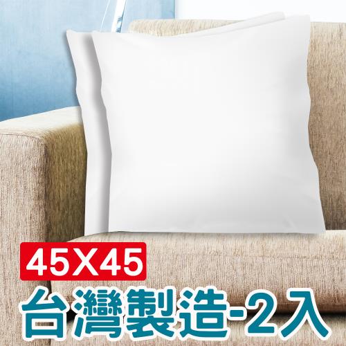 枕心-2入/枕芯/棉心/抱枕 45 × 45cm
