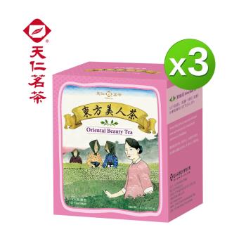 【天仁茗茶】東方美人茶防潮包10入*3盒