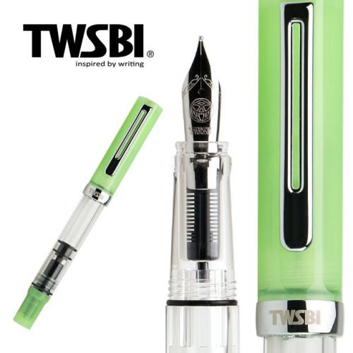 TWSBI 三文堂《ECO 系列鋼筆》夜光綠