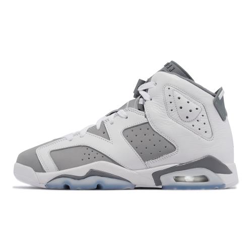 Nike Air Jordan 6 Retro GS 大童鞋 女鞋 Cool Grey 6代 喬丹 休閒鞋 384665-100