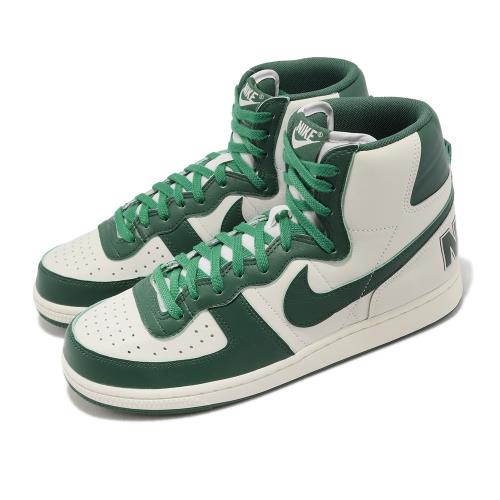 Nike 休閒鞋 Terminator High 白 綠 復古 高筒 男鞋 運動鞋 Noble Green FD0650-100