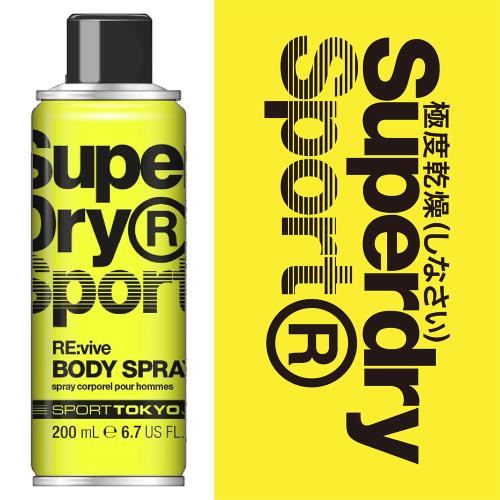 極度乾燥Superdry極致活力香體噴霧200ml果感動能