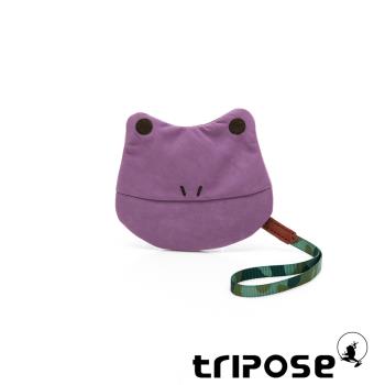 【tripose】輕鬆生活青蛙造型零錢包(夢幻紫)