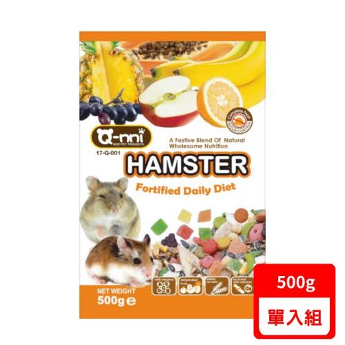 Q-nni-寵物鼠水果大餐 500g (下標數量2+贈神仙磚)
