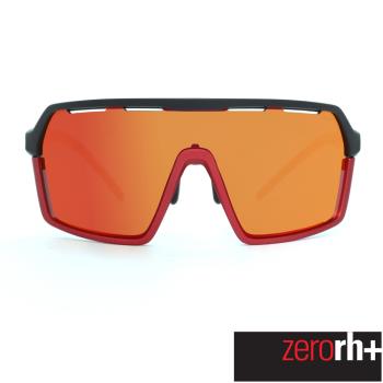 ZeroRH+ PIUMA系列日本限定競賽款運動太陽眼鏡(消光黑/鋁光紅) RH0002 02