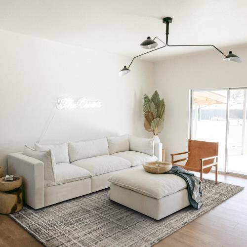 【山德力】斑駁線條地毯200x290伊斯