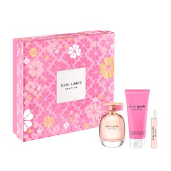 【KATE SPADE】桃氣甜心淡香精禮盒(淡香精100ml+身體乳100ml+香水筆7.5ml)