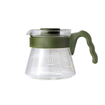 【HARIO V60好握系列】01藍媚茶色咖啡分享壺450ml [VCS-01-OG]