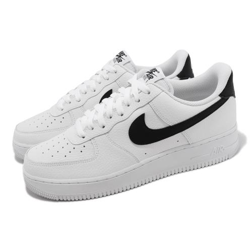 Nike 休閒鞋Air Force 1 07 男鞋女鞋白黑勾AF1 經典皮革小白鞋CT2302