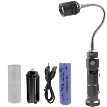 Q&T 超亮度69W LED充電式調焦彎管工作燈 SY-T9029