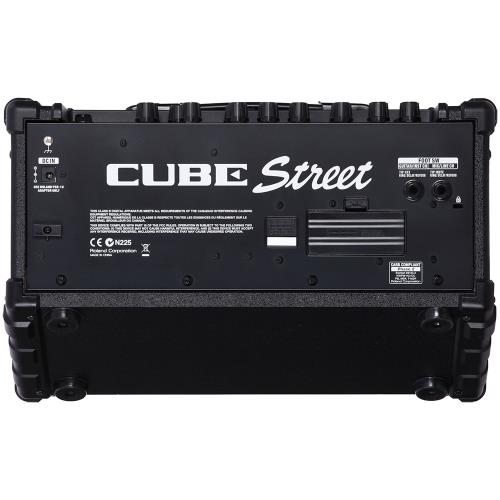 ROLAND 樂蘭』電池供電立體聲音箱擴大機CUBE Street II 黑色款/ 公司貨
