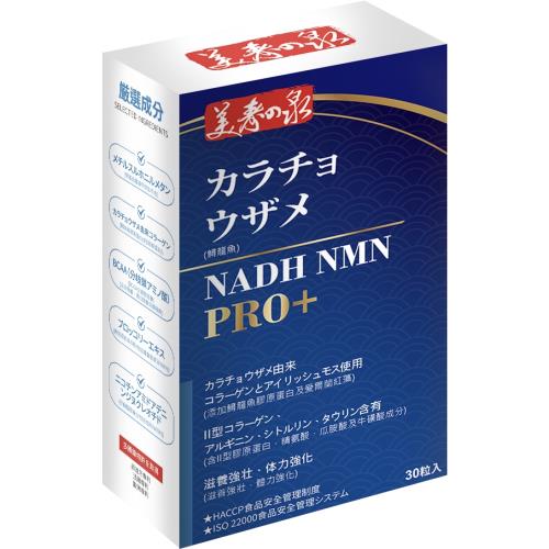 美壽之泉鱘基NADH+NMN關鍵固本組