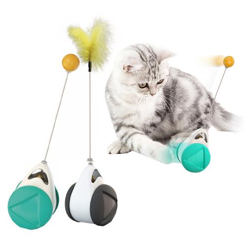 【P&H寵物家】平衡車貓玩具(逗貓玩具/逗貓棒)