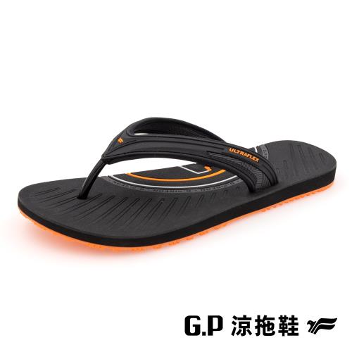 G.P 男款極簡風海灘夾腳拖鞋G3767M-橘色(SIZE:40-44 共三色) GP